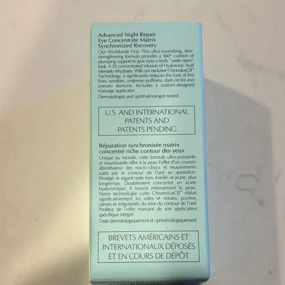 New - Estee Lauder Advanced Night Repair Eye Concentrate - Light Blue - Picture 5 of 5
